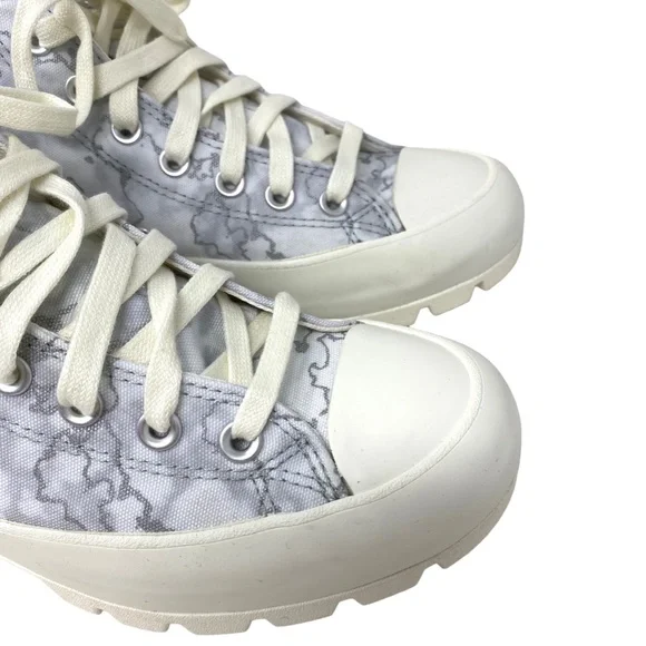 Converse Chuck Taylor All Star Lugged High Top Platform Gray Women  Size A02032C - Picture 4 of 9